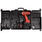Fleming Supply 78-piece Fleming Supply Cordless Drill Bits Tool Set, Sockets, Drivers, Spades, Flashlight in a Case 231702NRX - alternate 1